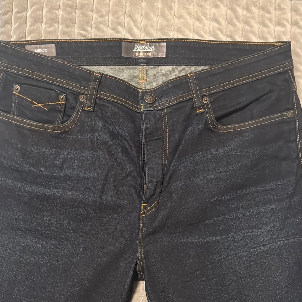 Men's Dark Blue Jeans